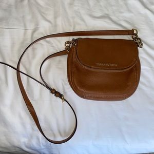 Brown leather Michael Kors purse